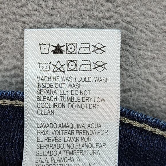 Lucky Brand Stevie Jeans Women 16/33 High Rise Flare Blue Denim Western Cowgirl - Picture 12 of 12